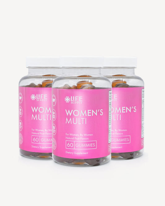 3 Bottles of Women's Multivitamin Gummies